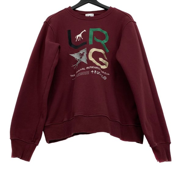 LRG The Original Research Group Embroidered Logo Crewneck Sweatshirt Size M - Picture 8 of 16